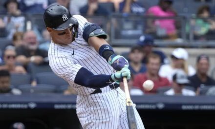 Judge llega a 48 jonrones y Yankees blanquean 6-0 a Guardianes