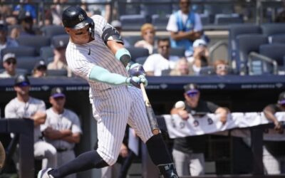 Aaron Judge conecta dos cuadrangulares en paliza de Yankees sobre Rockies, 10-3