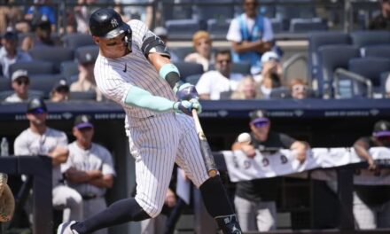 Aaron Judge conecta dos cuadrangulares en paliza de Yankees sobre Rockies, 10-3