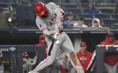 Angelinos anotan seis carreras en la quinta entrada y superan 9-4 a Yankees