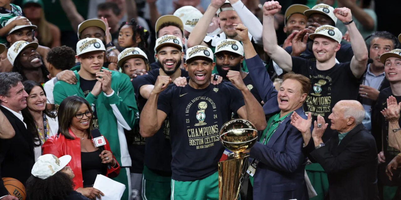 Celtics recibirán su anillo de campeón el 22 de octubre en el inicio de la temporada 2024-25