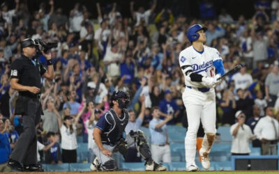 Ohtani pone fin a juego con grand slam y llega a club de los 40-40, en triunfo de Dodgers ante Rays