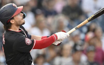 Dylan Crews conecta HR en el tercer juego de su carrera y Nacionales vencen 5-2 a Yankees