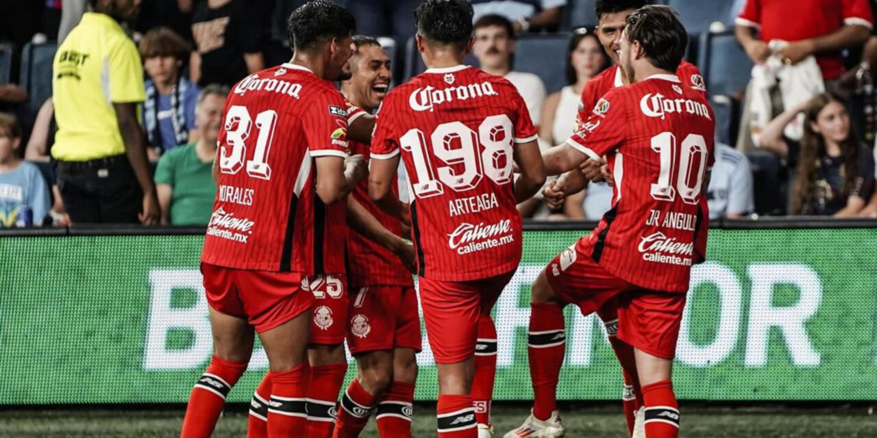 Toluca vence a Sporting Kansas City y avanza como en Leagues Cup