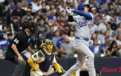 Ohtani llega a 37 jonrones para liderar la Nacional y Dodgers vencen a Cerveceros