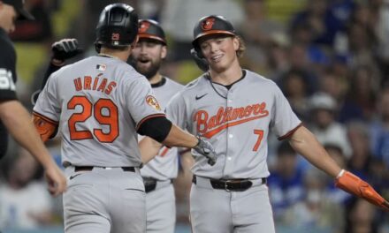 O’Hearn y Urías pegan vuelacercas y guían a Orioles a triunfo 3-2 sobre Dodgers