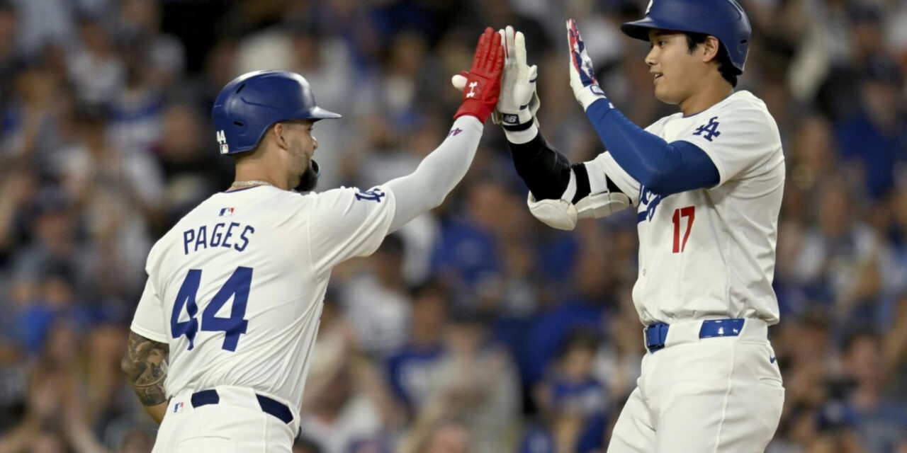 Flaherty poncha a 10 en seis entradas y los Dodgers vencen 9-6 a Piratas