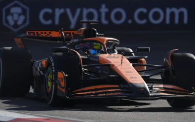 F1: Piastri gana en Bakú tras choque entre Pérez y Sainz