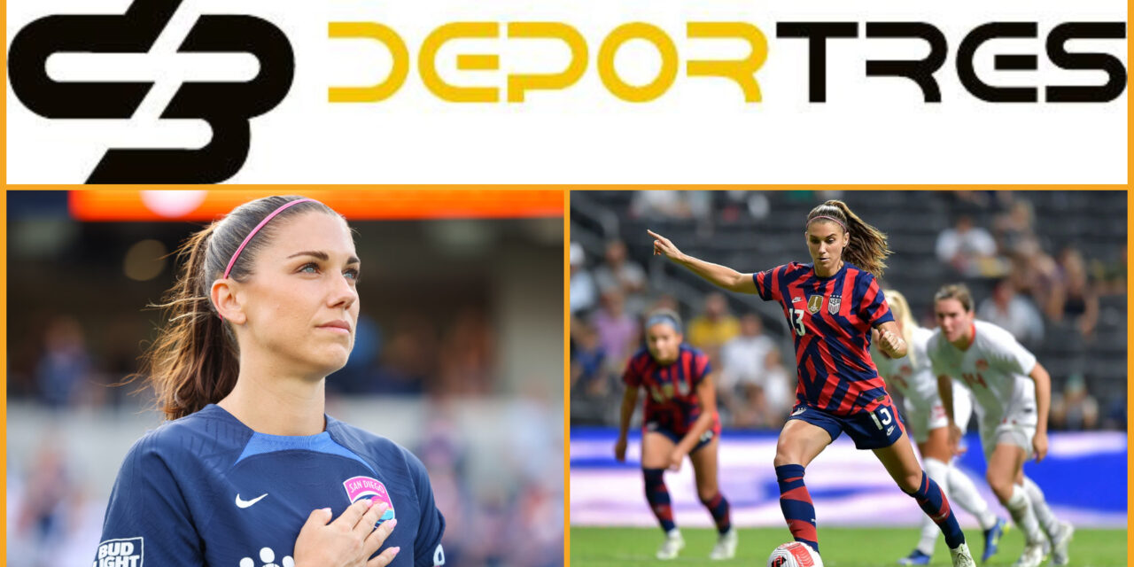 Alex Morgan se retira del fútbol y anuncia que está embarazada(Video D3 completo 12:00 PM)