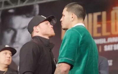 ‘Canelo’ Álvarez y Edgar Berlanga protagonizan otro tenso momento