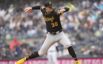 Skenes lanza 2 entradas perfectas en su debut en el Estadio de los Yankees y Piratas ganan 9-4