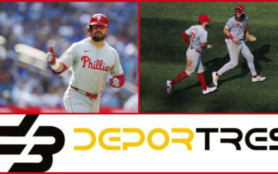 Schwarber empata récord de Soriano en las mayores y Filis vencen 4-2 a Azulejos(Video D3 completo 12:00 PM)
