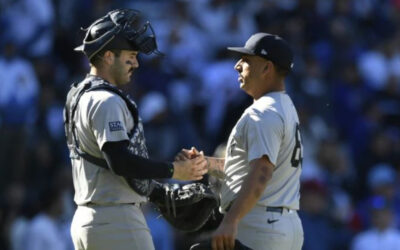 Schmidt y Cortés se combinan para juego de 4 hits y Yankees blanquean otra vez a Cubs