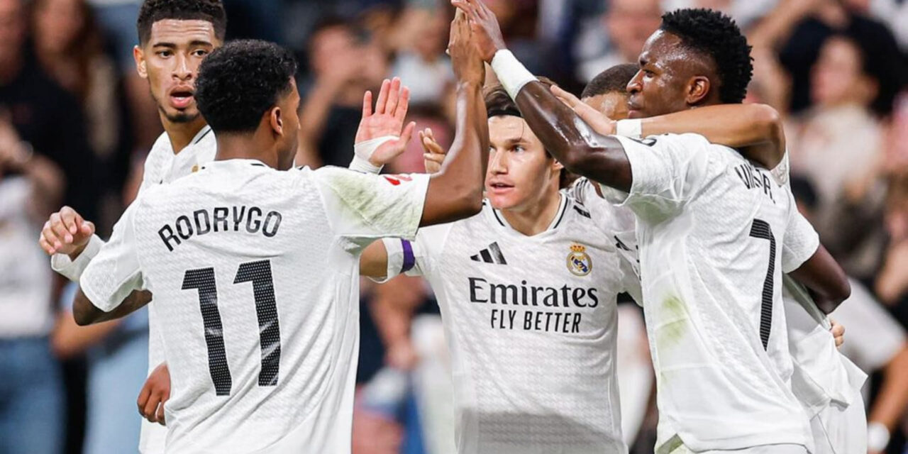 Real Madrid golea 4-1 al Espanyol con una gran exhibición de Vinícius Júnior