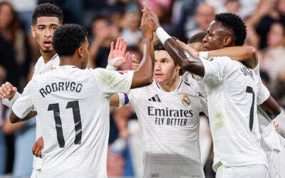 Real Madrid golea 4-1 al Espanyol con una gran exhibición de Vinícius Júnior