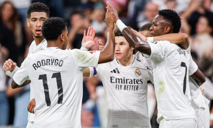 Real Madrid golea 4-1 al Espanyol con una gran exhibición de Vinícius Júnior