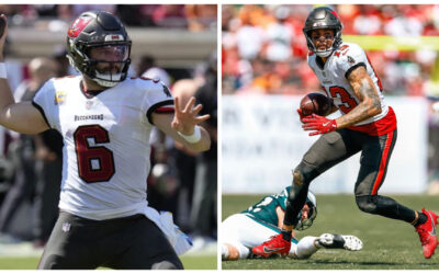 Mayfield lanza para 347 yardas, Bucs derrotan 33-16 a Eagles