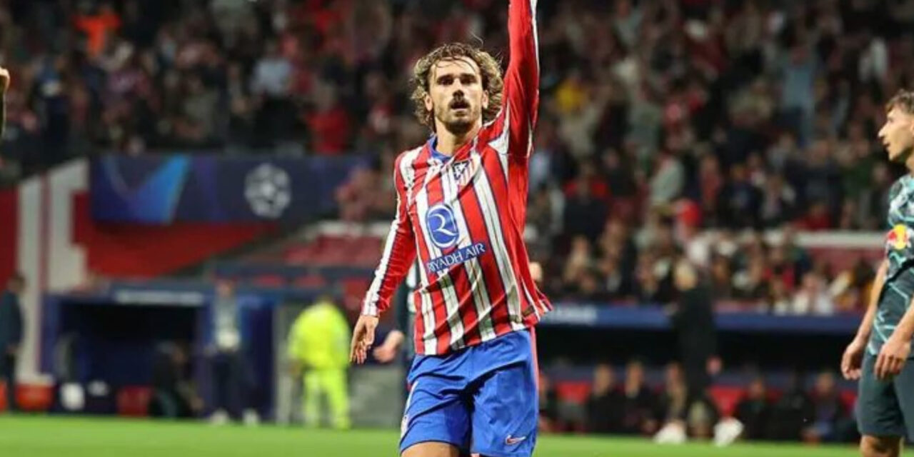 Atlético de Madrid remonta en Champions de la mano de Griezmann