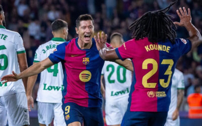 Con 7mo gol de Lewandowski, Barcelona vence 1-0 a Getafe y sigue con paso perfecto en España
