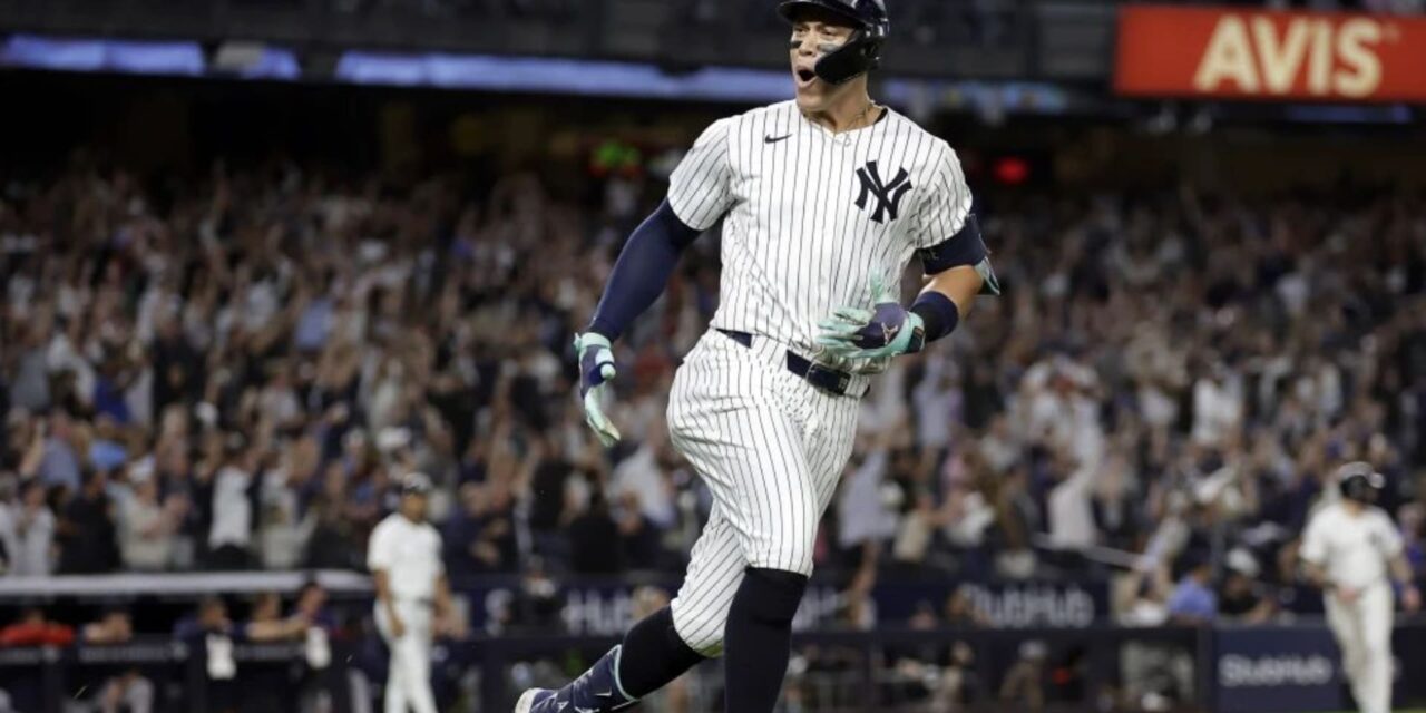 Judge sale de su peor racha sin jonrón con grand slam en triunfo de Yankees 5-4 sobre Red Sox