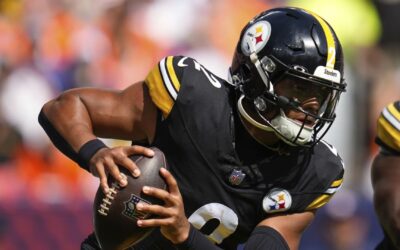 Justin Fields logra 2da victoria como titular en Steelers, al derrotar 13-6 a Broncos