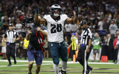 Dos anotaciones de Saquon Barkley en el cuarto periodo llevan a Eagles a vencer 15-12 a Saints