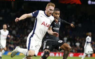 Tottenham se sobrepone a expulsión temprana y golea 3-0 a Karabag en Liga Europa