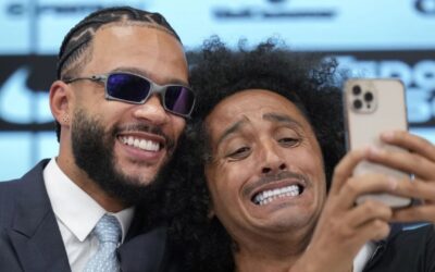 Depay dice que otros jugadores europeos lo seguirán al fútbol brasileño