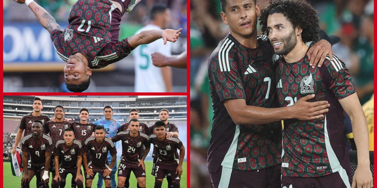 Selección Mexicana golea a Nueva Zelanda en el regreso de Aguirre