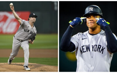 Gerrit Cole y Juan Soto llevan a Yankees a vencer 4-2 a Atléticos en 10 entradas