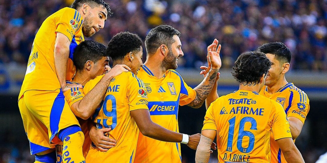 Tigres golea a Pumas