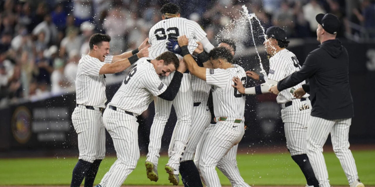 Judge hila 16 juegos sin jonrón pero Yankees superan 2-1 a Medias Rojas con hit de Soto en la 10ma