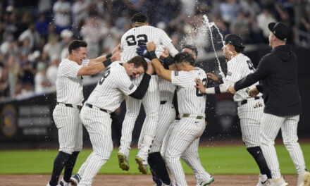 Judge hila 16 juegos sin jonrón pero Yankees superan 2-1 a Medias Rojas con hit de Soto en la 10ma