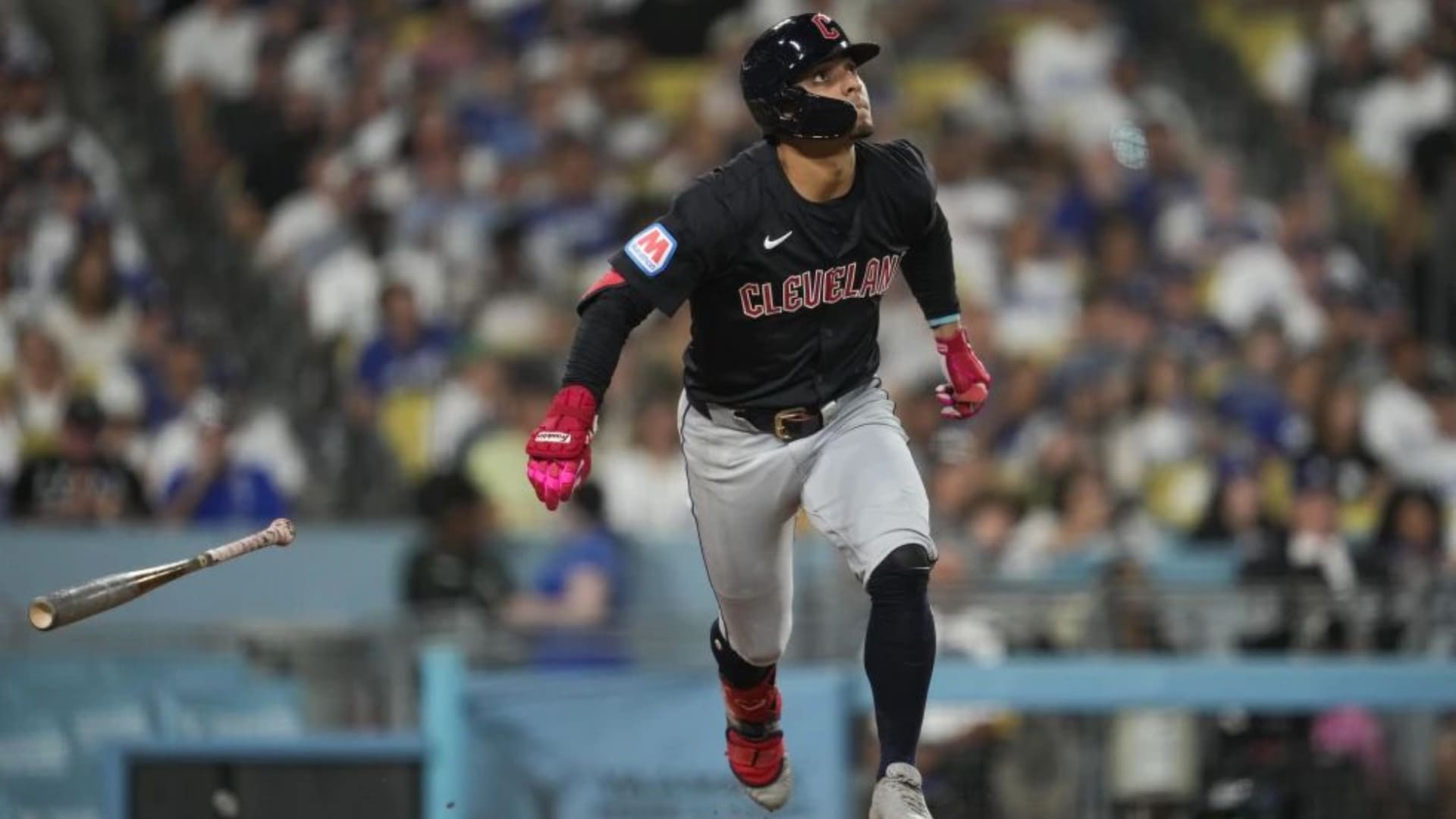 Guardianes se imponen 3-1 a Dodgers con jonrón de 2 carreras de Giménez