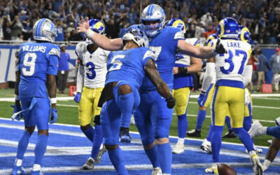 Anotación de 1 yarda de Montgomery en tiempo extra da triunfo a Lions 26-20 ante los Rams