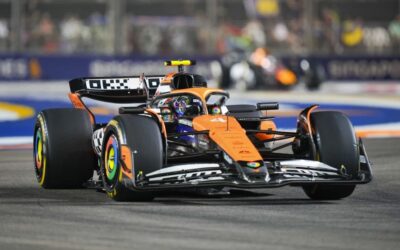 Landon Norris gana desde la pole en Singapur y recorta 7 puntos a Verstappen