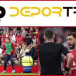 Revocan tarjeta roja a Bruno Fernandes, capitán de Man United(Video D3 completo 12:00 PM)