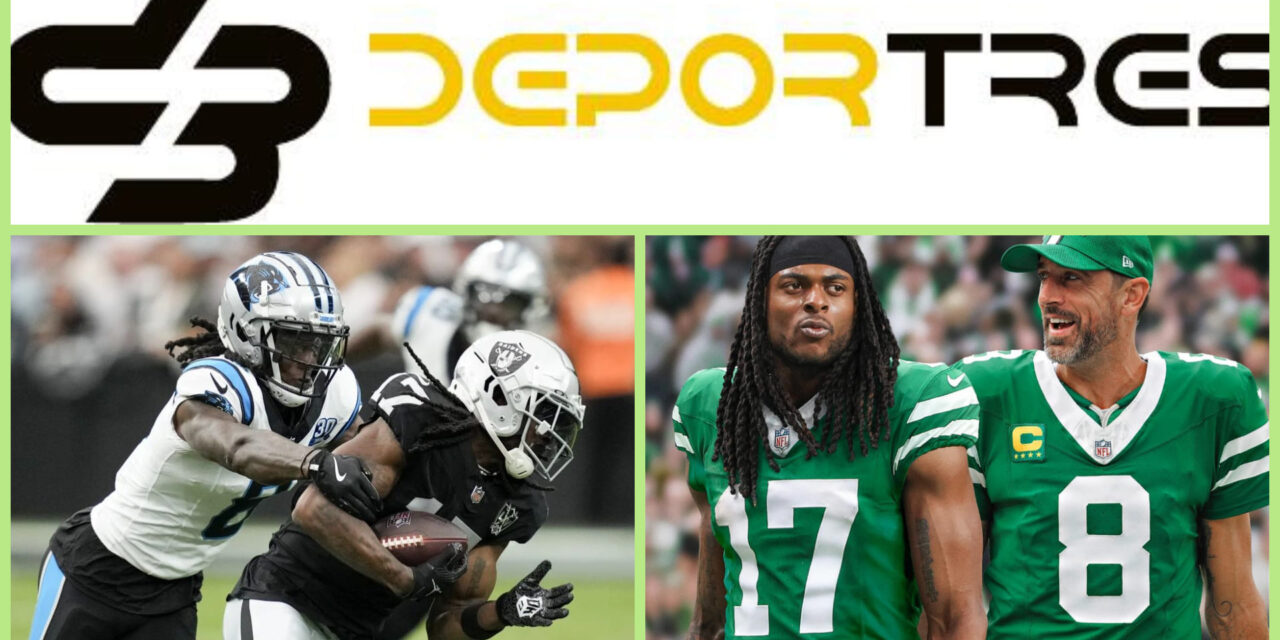 Jets adquieren al receptor abierto Davante Adams de los Raiders(Video D3 completo 12:00 PM)