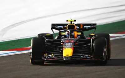Checo fue noveno en Carrera Sprint en EU; Verstappen triunfa