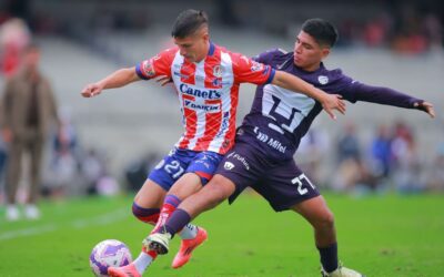 Huerta comanda goleada de Pumas a San Luis