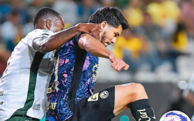 América rescata empate en visita a León