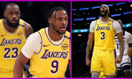 LeBron y Bronny James hacen historia en NBA y Lakers vencen 110-103 a Wolves