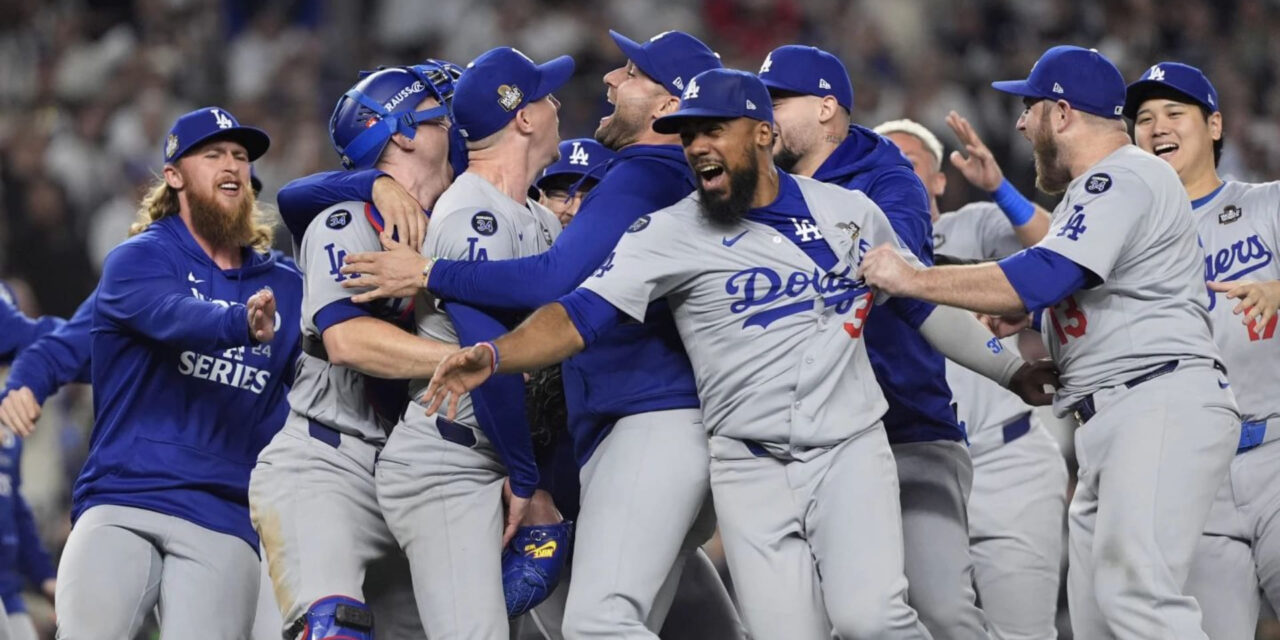 Dodgers conquistan su 8va la Serie Mundial en 5 juegos tras capitalizar errores de Yankees