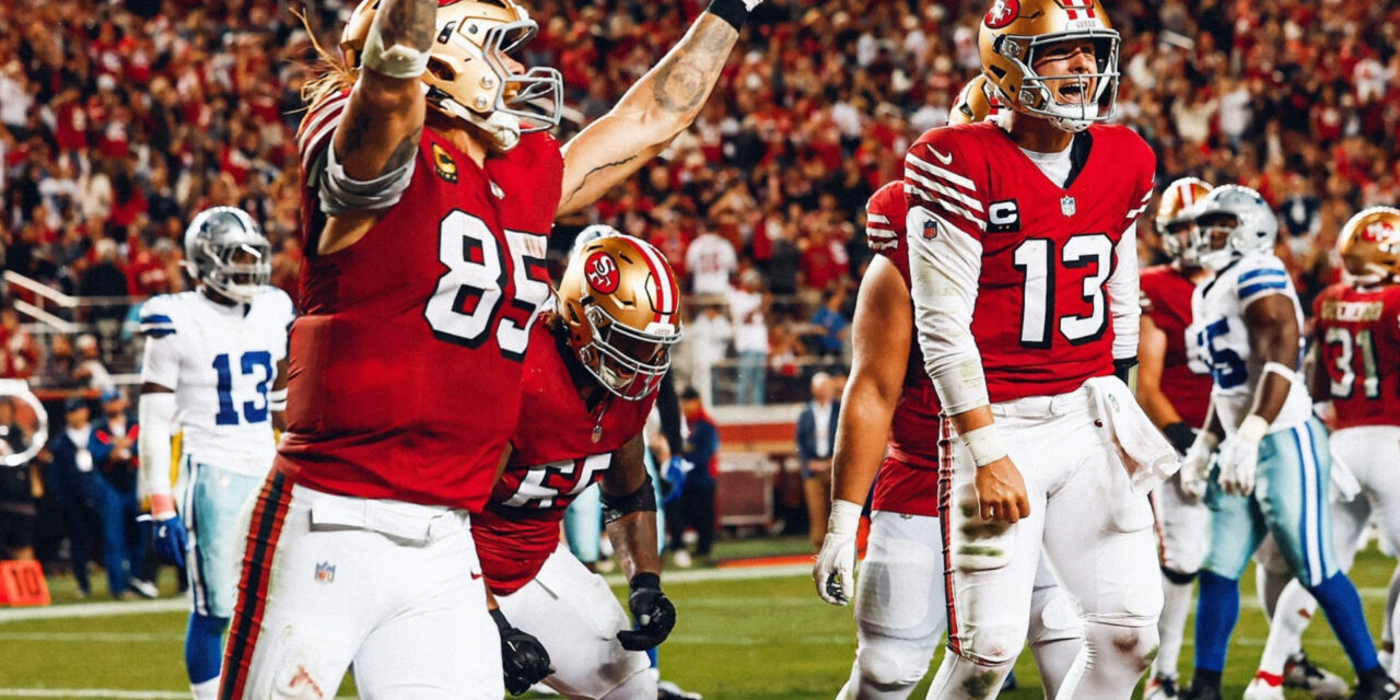 Brock Purdy ayuda a 49ers a recuperarse con una victoria 30-24 sobre Cowboys