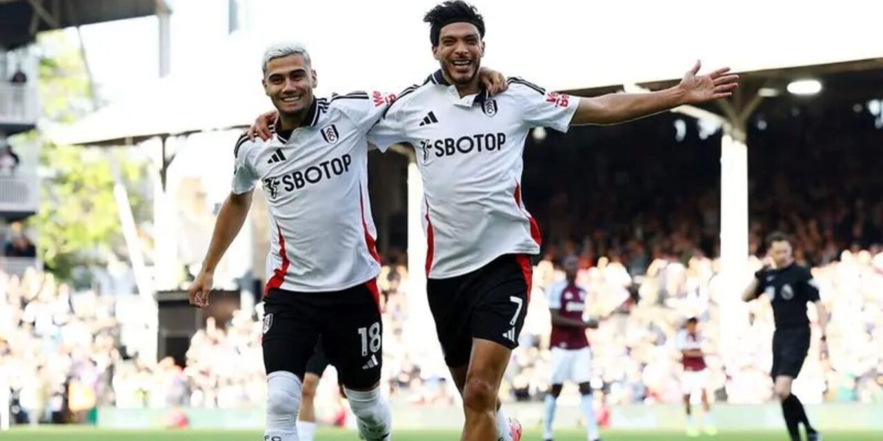 Raúl Jiménez sigue explosivo; marcó gol al minuto 5 en la derrota de su equipo por 1-3 frente al Aston Villa