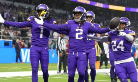 Vikings amansan 23-17 a Rodgers y Jets en Londres para quedar 5-0