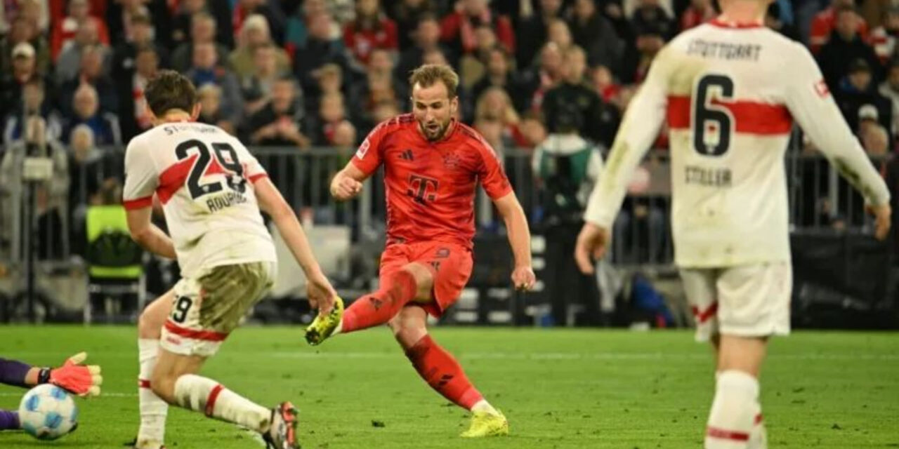 Bayern saca el rodillo ante el Stuttgart con triplete de Kane, ‘statu quo’ en cabeza