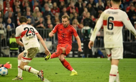 Bayern saca el rodillo ante el Stuttgart con triplete de Kane, ‘statu quo’ en cabeza