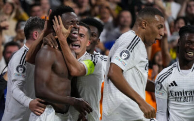 Real Madrid remonta ante el Dortmund con ‘hat trick’ de Vinicius