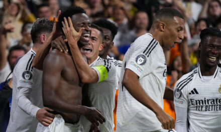 Real Madrid remonta ante el Dortmund con ‘hat trick’ de Vinicius